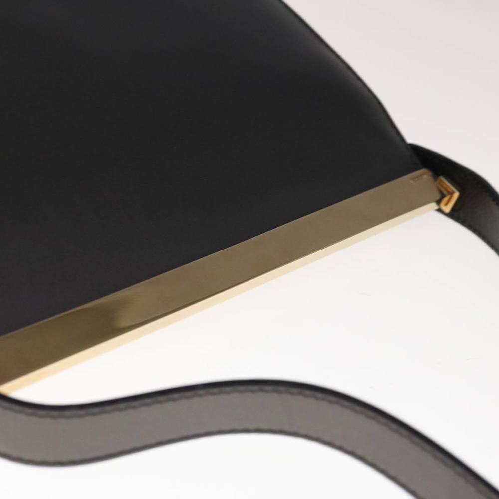 GUCCI Hand Bag Leather Black Auth yk10455 - Picture 6 of 16